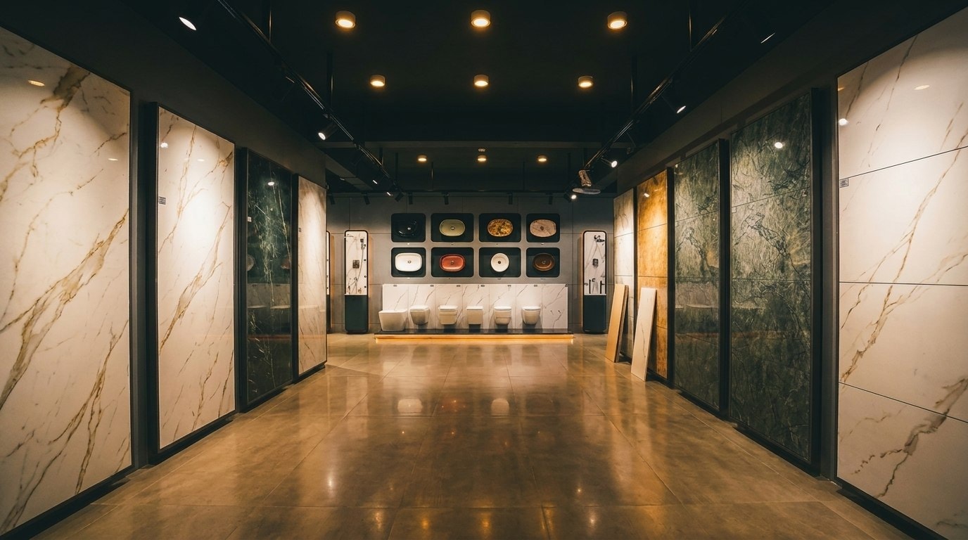 Inside the Star Tiles experience center